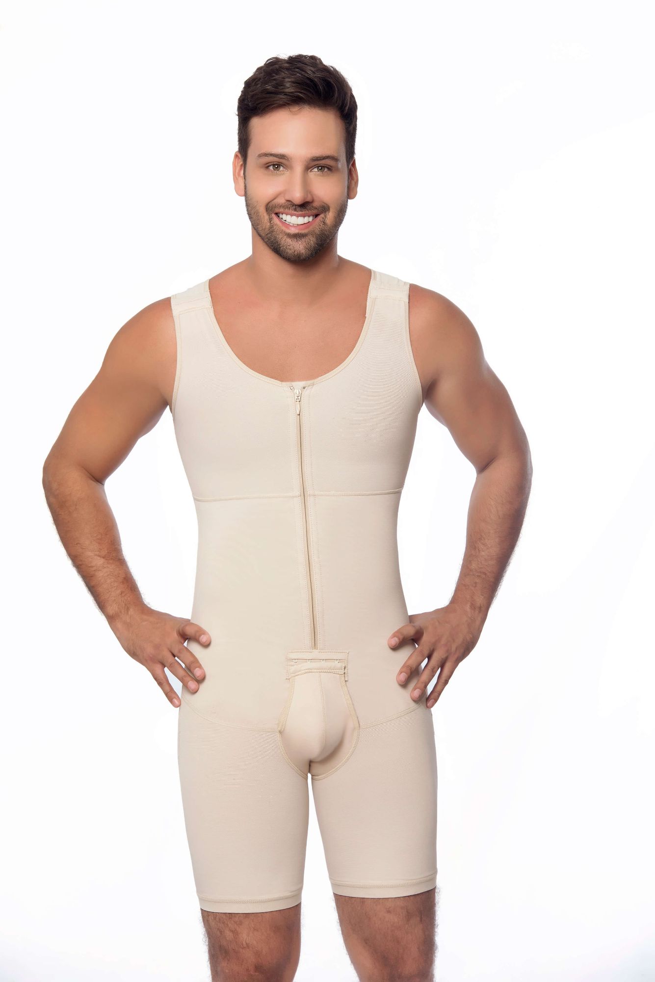 Fajas Colombianas Hombre Men's Full Body Compression Slimming Reducer SIZE 